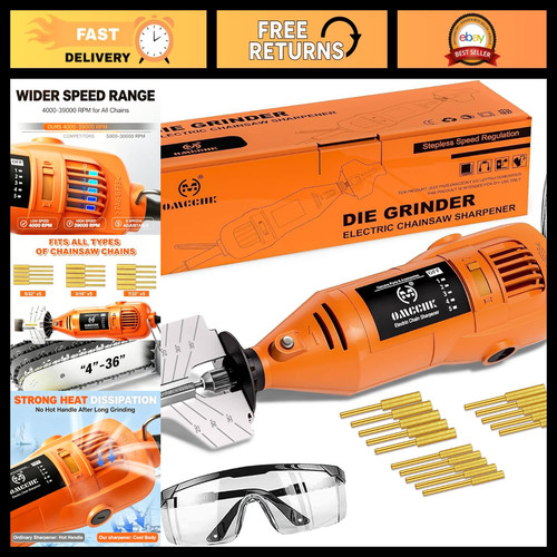 Electric chainsaw sharpener - electric,