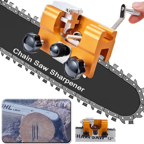Chainsaw chain sharpening jig - chain,