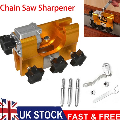 Portable chain saw sharpener - saw,