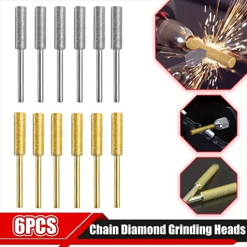 Chainsaw sharpener grinding - 6x,