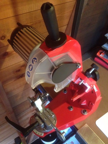 Chainsaw chain sharpening - chain,