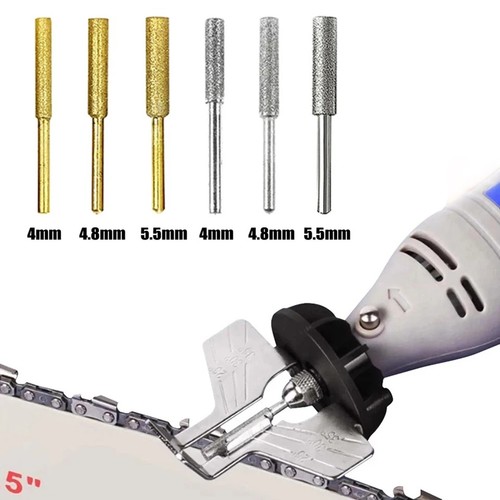 Chainsaw sharpener grinding - 6x,