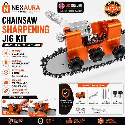 Chainsaw chain sharpening - chainsaw,