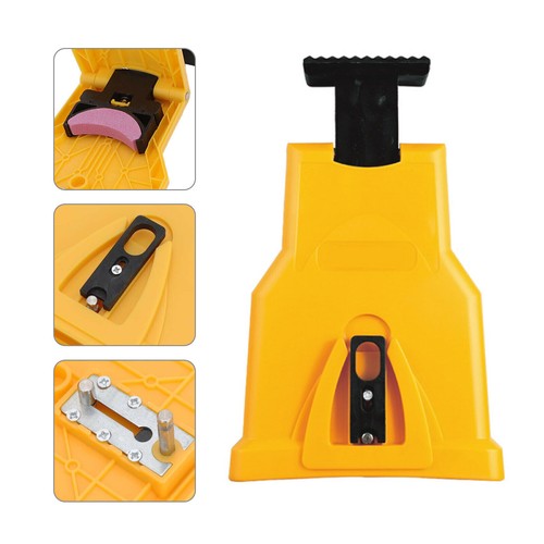 Chainsaw teeth sharpener self - sharpener,